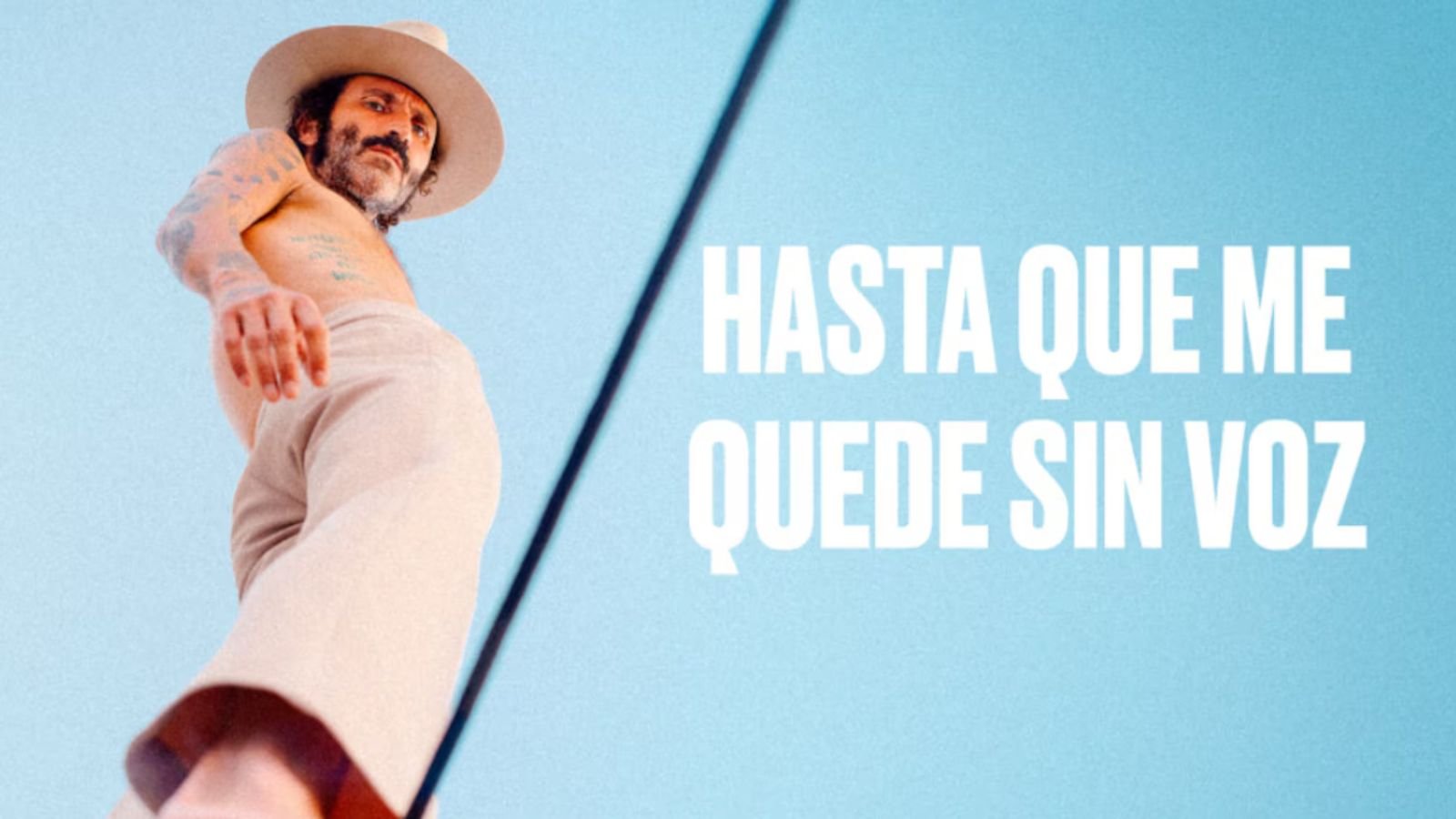 Póster de Hasta que me quede sin voz
